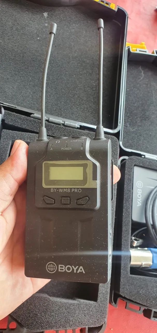 Vendo Kits de Microfones de Lapela Sem Fio Boya Profissional - Foto 2