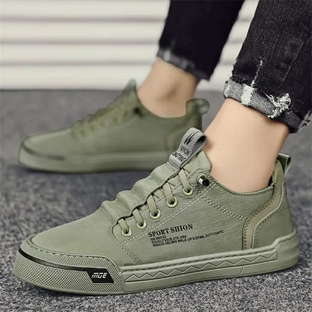 Tênis Verde Estilo Militar - Foto 2