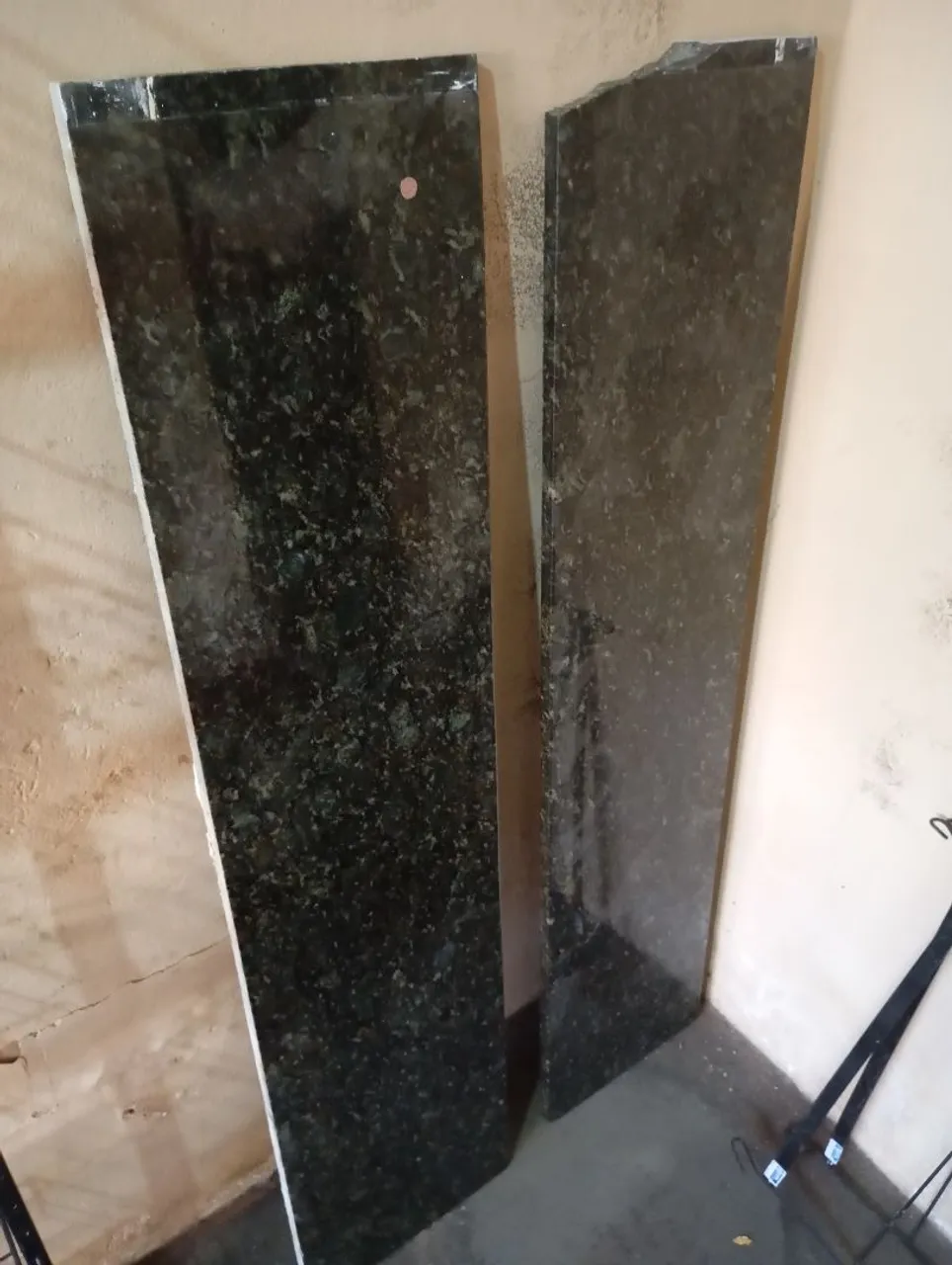 Placas de Granito preto - Ótimo estado!
