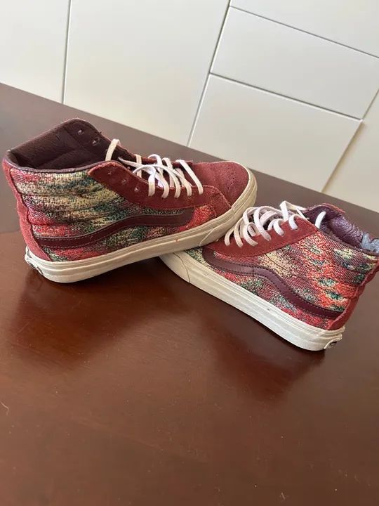 Tênis Vans Old Skool Vinho - Foto 3