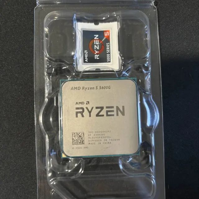 Processador Ryzen 5 5600g, Novo, 3.9GHz (4.4GHz Max Turbo)