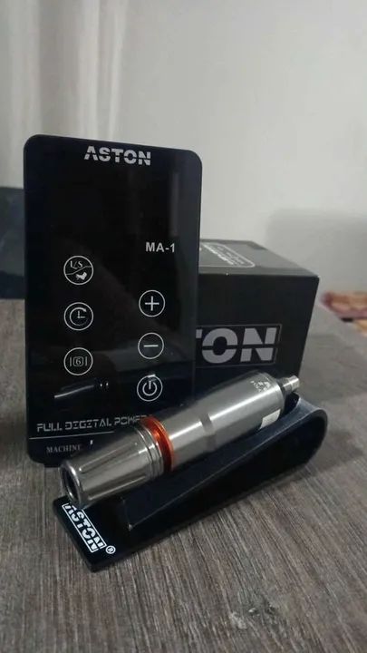 Kit Aston Ma -1 acompanha pen, fonte digital, cabos e caixa com ponteiras