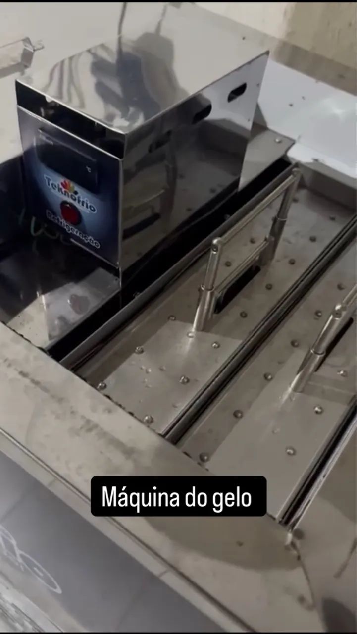 Máquinas de fabricar de gelo saborizados completa