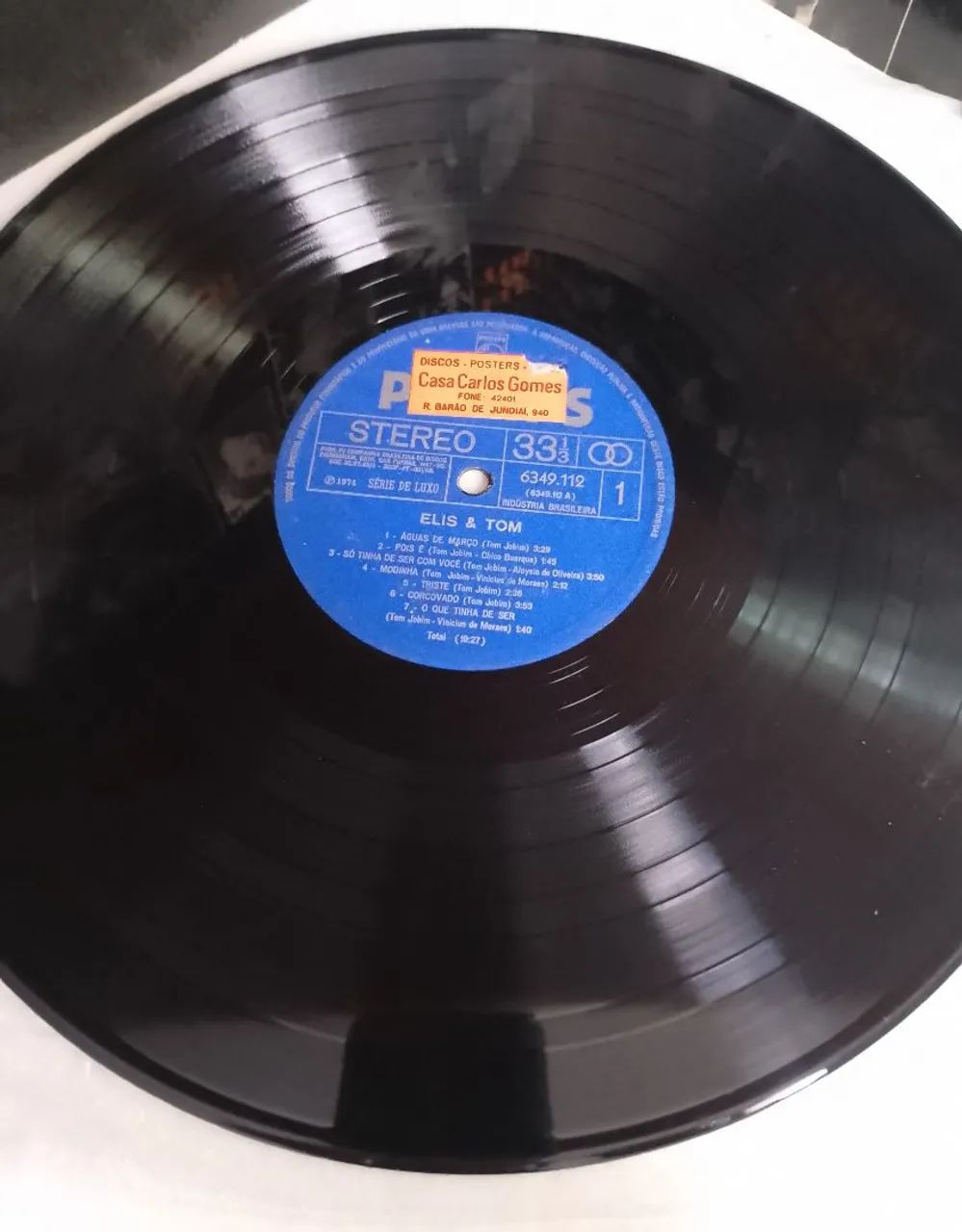 Elis & Tom 1974 LP vinil  - Foto 5