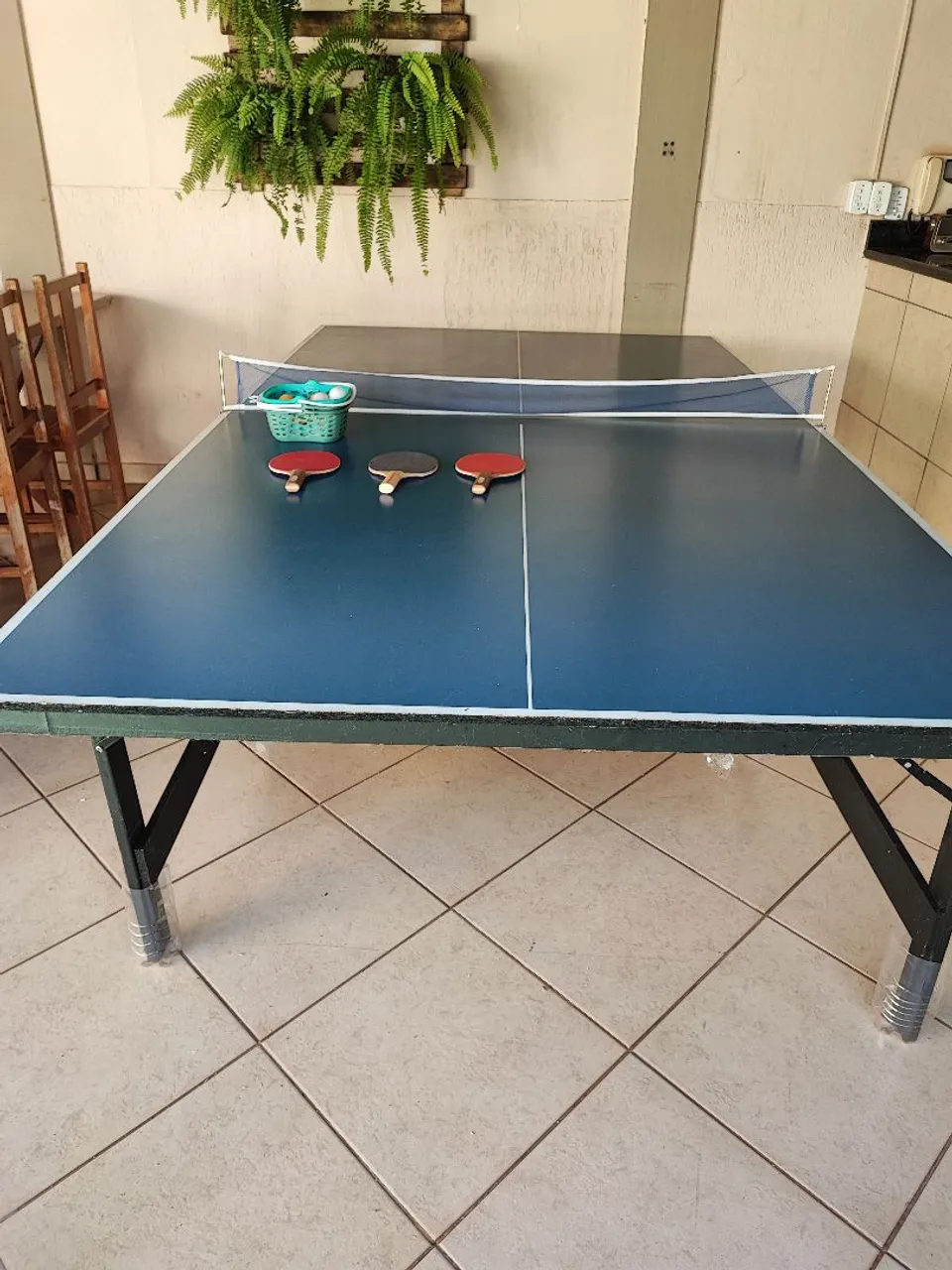 Mesa de Ping Pong para Diversão em Família