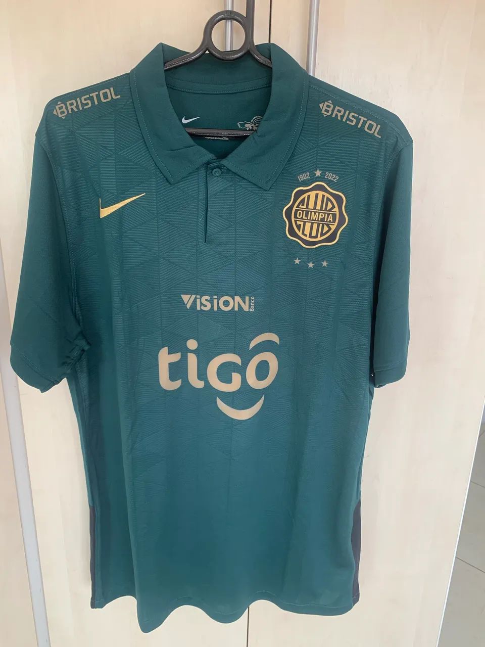 Camisa Olimpia verde - Foto 3