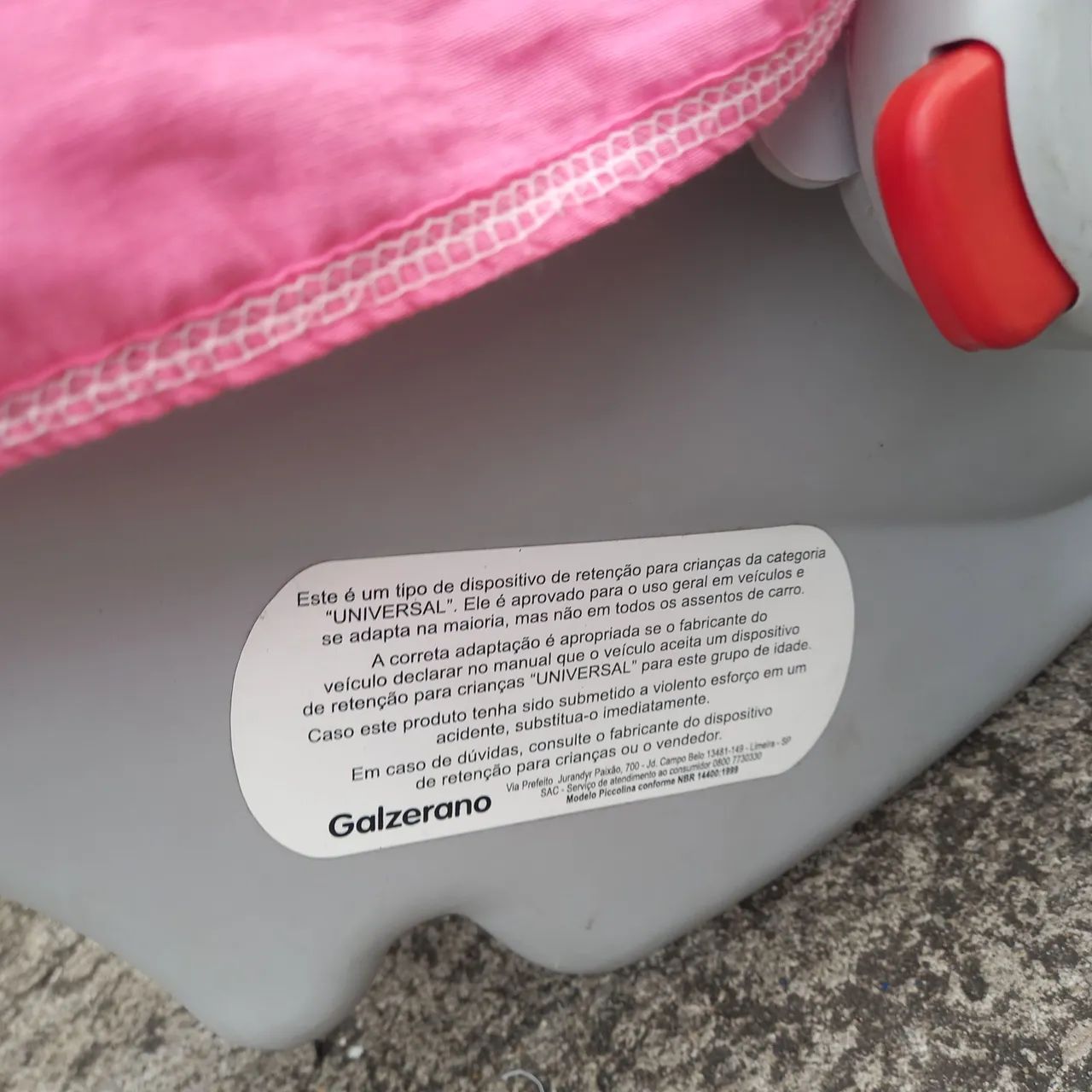 Carrinho de Bebê + Bebê conforto Galzerano Usado em ótimo estado - Foto 5