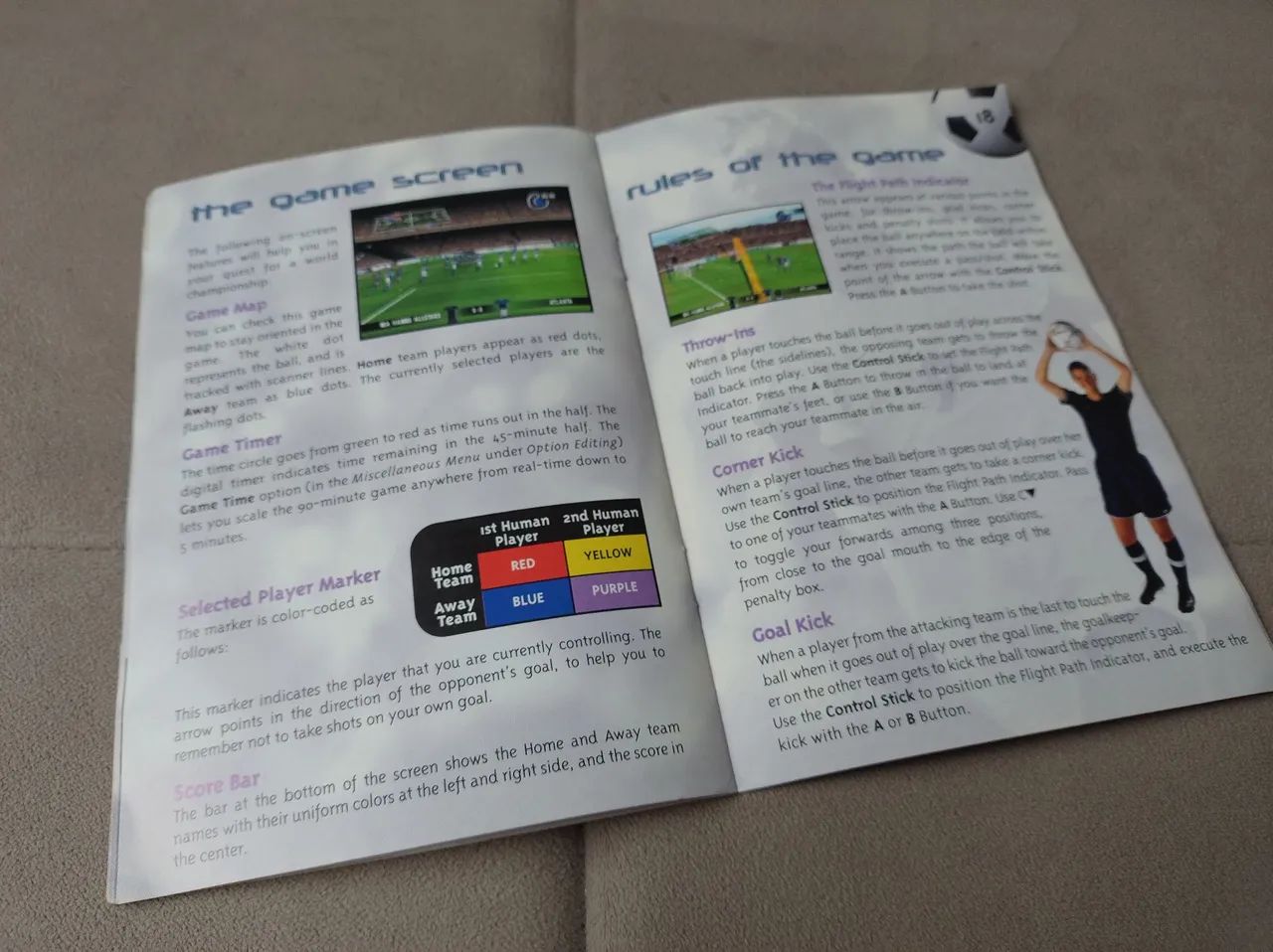 Manual Mia Hamm Soccer - Nintendo 64 - Foto 3