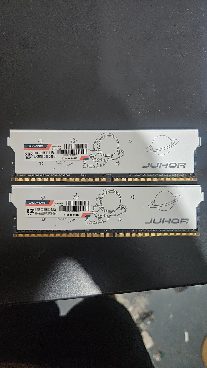 Kit 16GB ( 8x2 ) Memória RAM DDR4 3200MHz