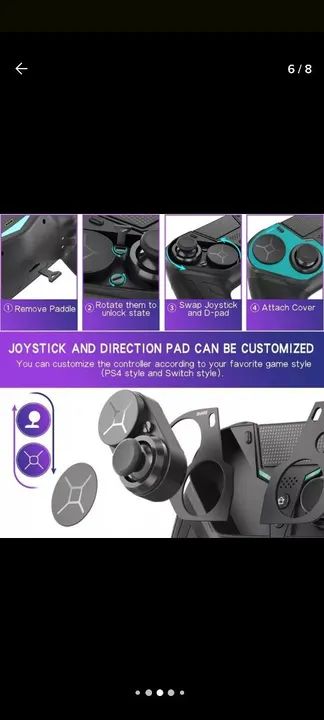 Controle Turbo ps4 pc - Novo - Foto 4