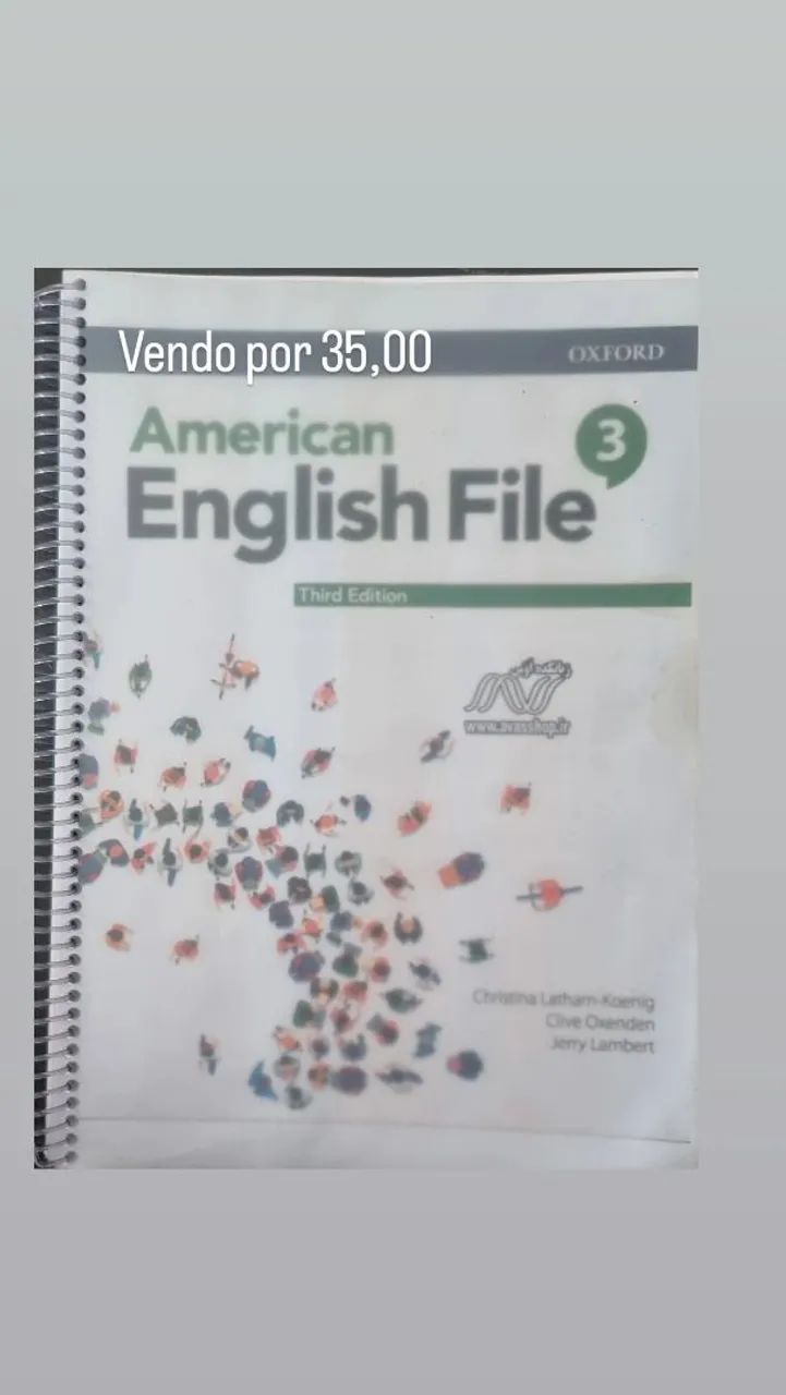 Livro American English File 3 - 3ª edição
