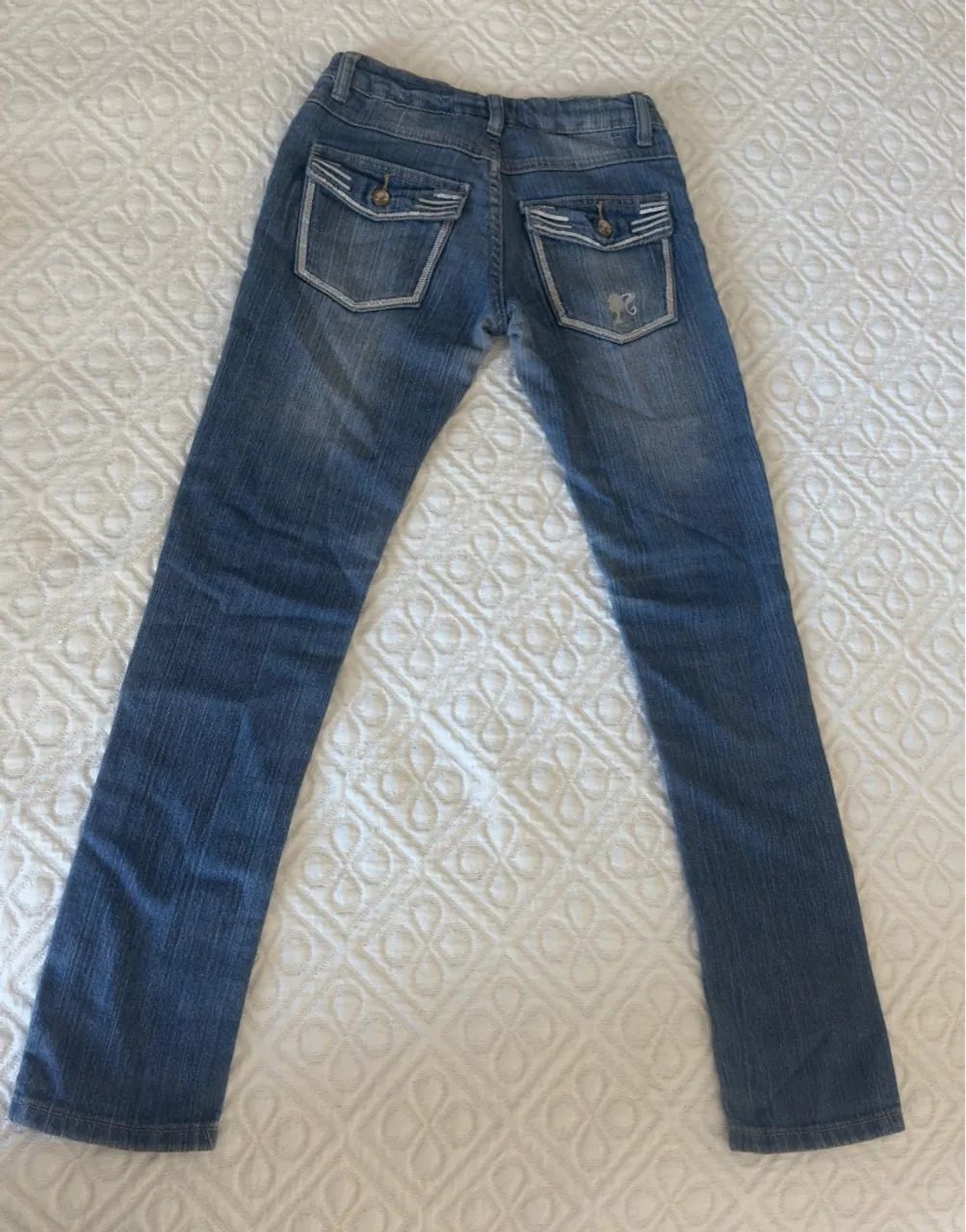 Calça Jeans Infantil Barbie - Foto 2