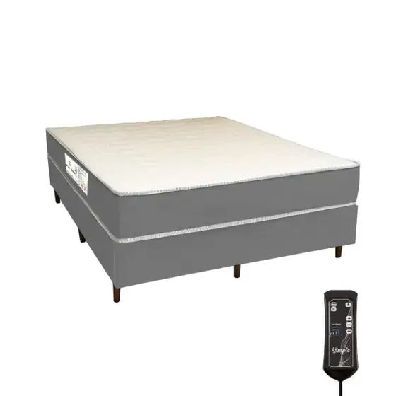 Cama Box  Magnético Massageador Casal ACOPLADO - Foto 4