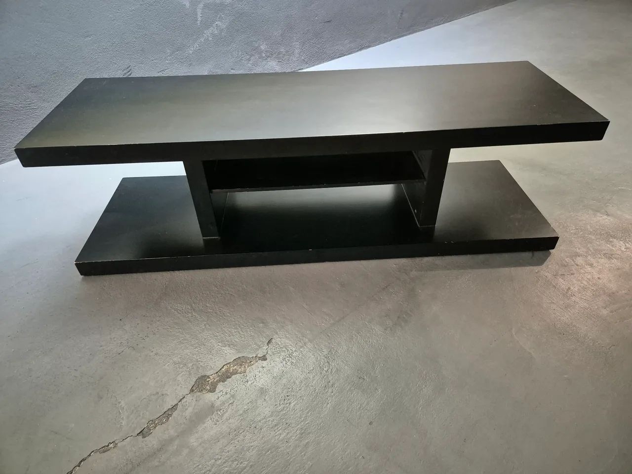 Rack laca preto tv até 85"  - Foto 2