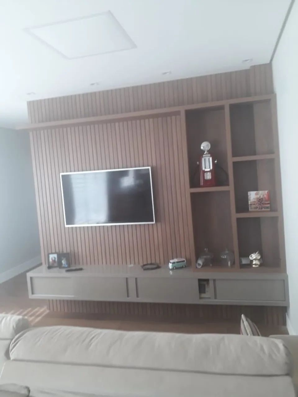 Painel para TV Fabricado em MDF Móvel Planejado  - Foto 4