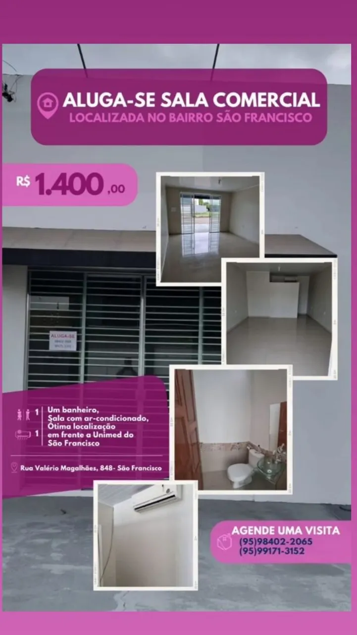 Aluguel de Sala Comercial
