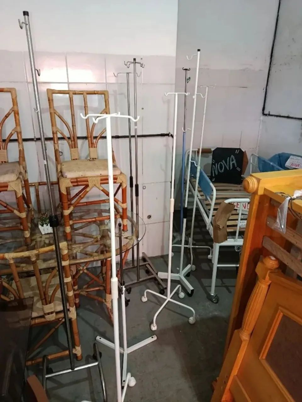 Suporte Soro Alimentação