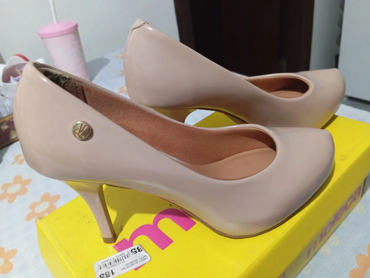 Scarpin Vizzano Bege