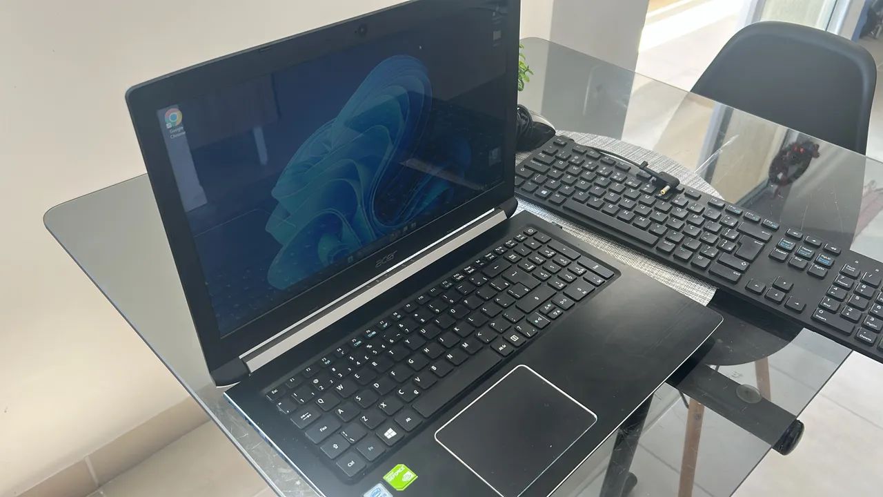 Notebook Aspire 5  + Teclado Sem Fio Dell - Foto 2