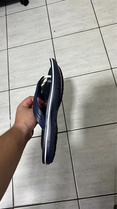 Sandálias Crocs Azul - Foto 3