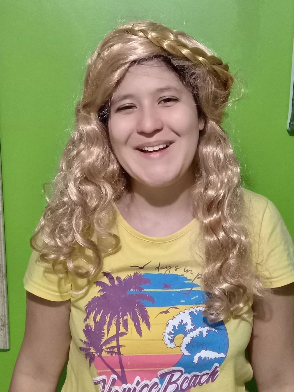 Coroa de trança ruiva para cabelo - Foto 4