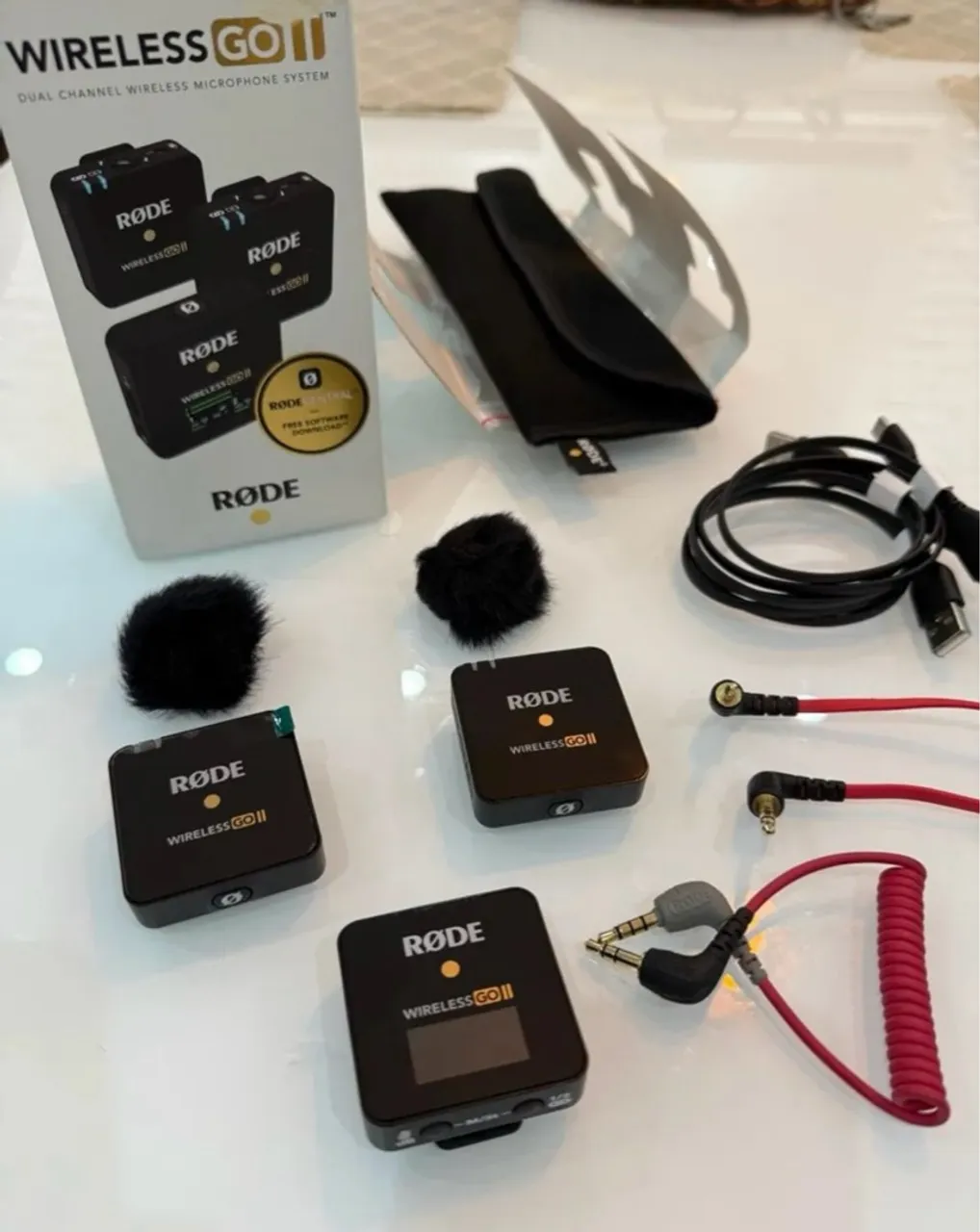 Rode Wireless Go II - Microfone Sem Fio Dual Channel