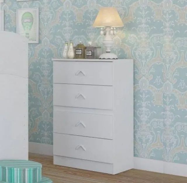 Cômoda Infantil Cairo 4 Gavetas 