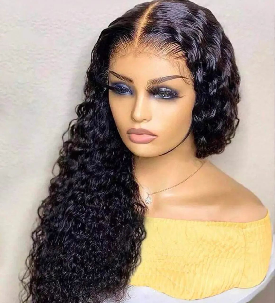 Lace Front Cabelo Humano Cacheada 70 cm  - Foto 2