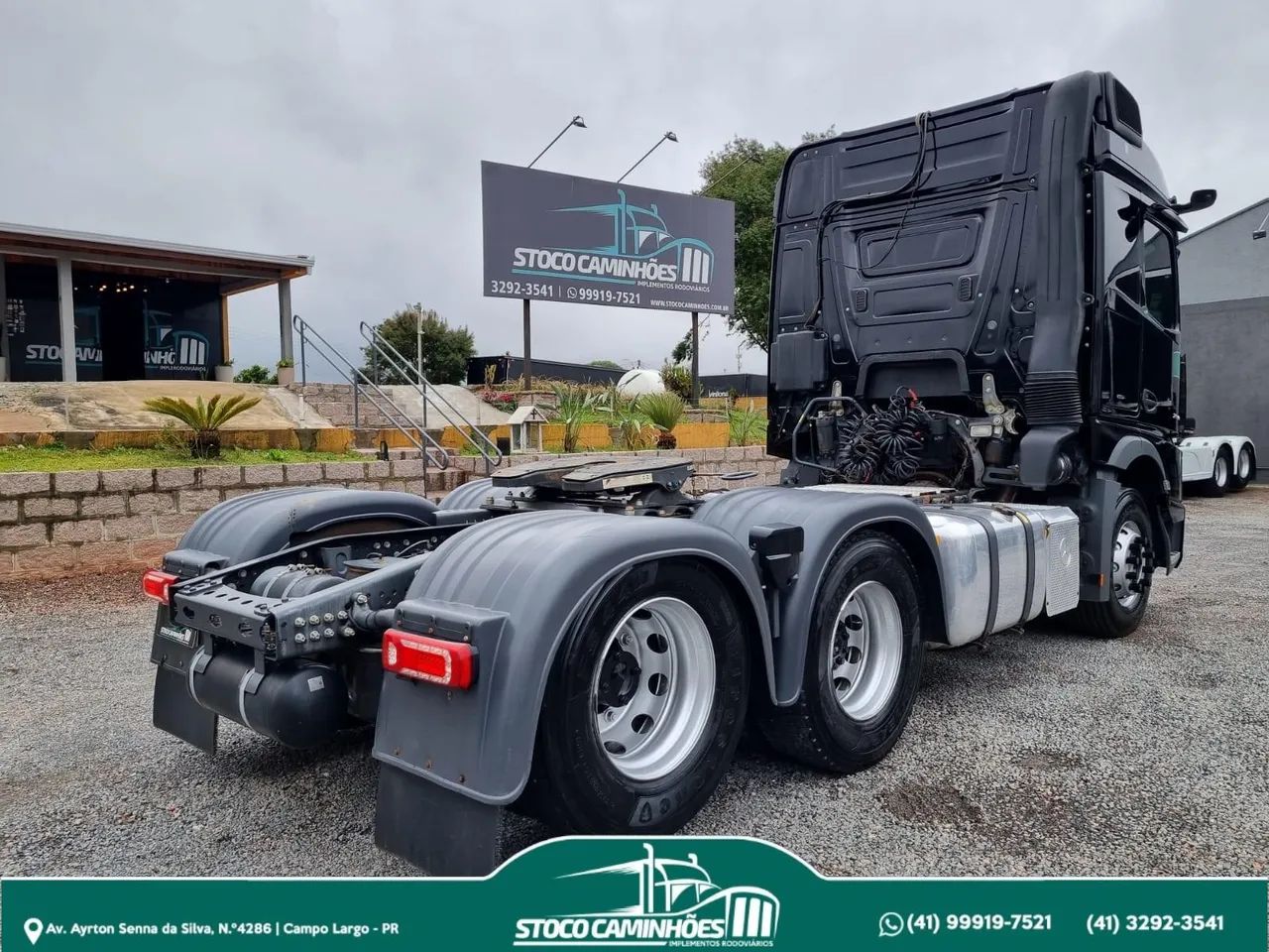 Mercedes Benz Actros 2548S, 6x2, câmbio automático, com retarder