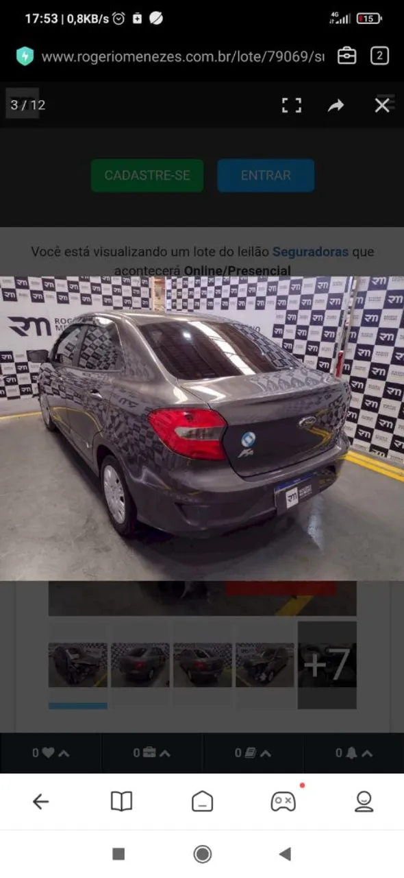 VENDE-SE PEÇAS FORD KA 1.5 3 CILINDROS 2020 - COM NOTA FISCAL