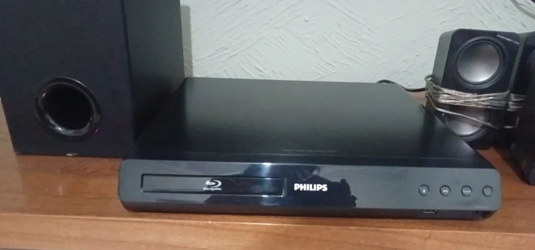 Home Theater Philips 5.1 - caixas de som - Foto 2