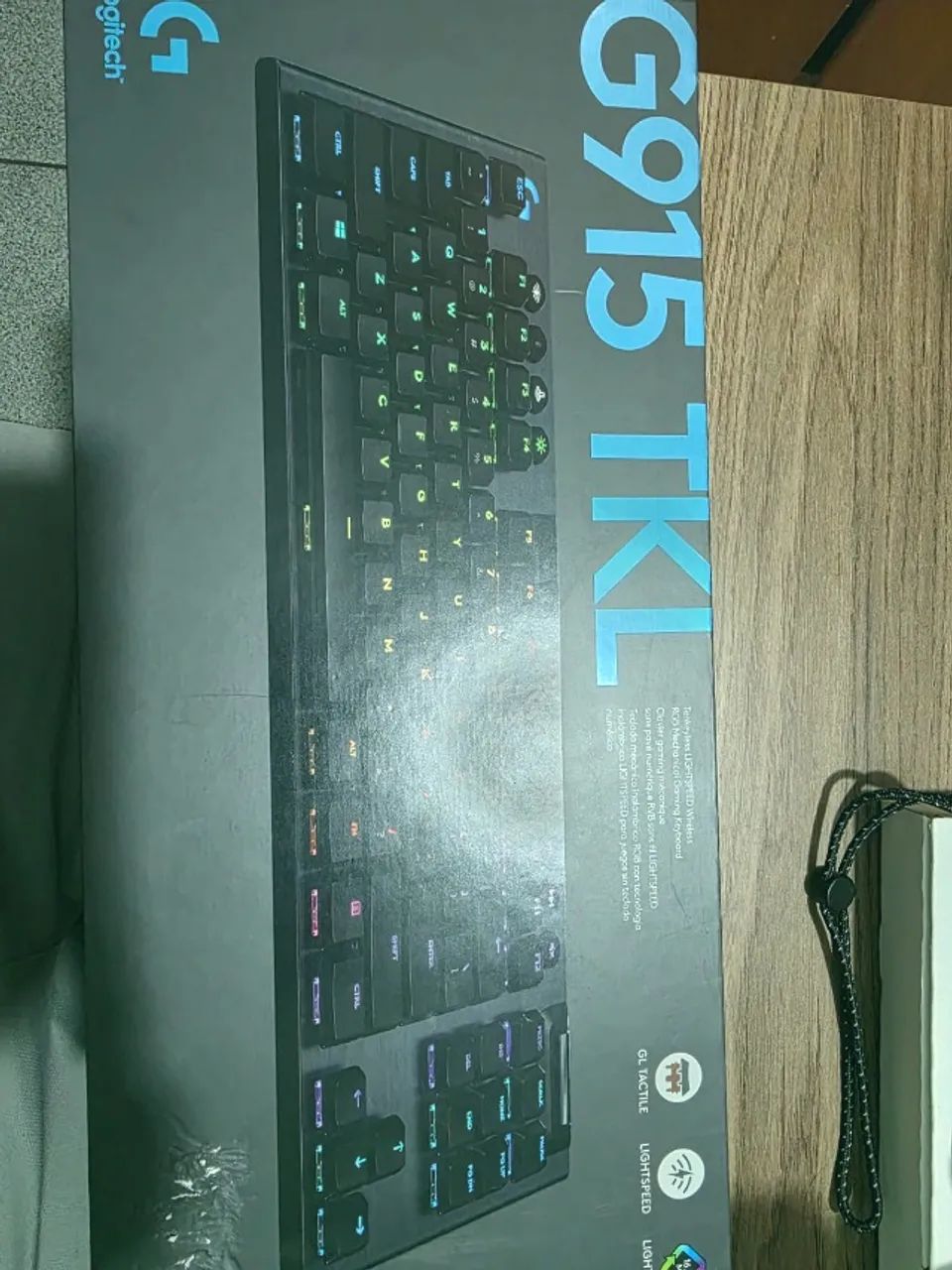 Logitech G915 TKL Lightspeed ? Teclado Gamer Mecânico Sem Fio - Foto 2