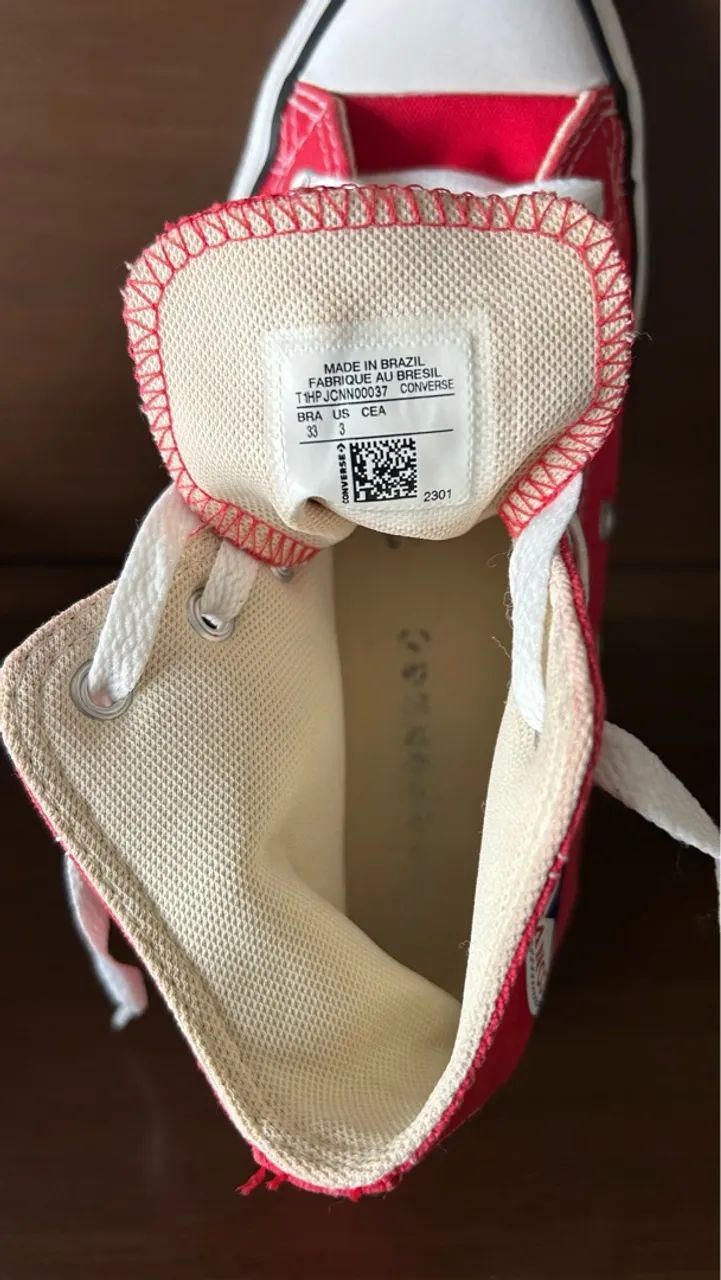 Converse All Star Vermelho - Foto 2