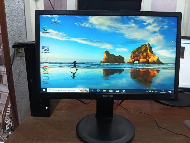 Torro monitor positivo 22 polegadas led saídas VGA DVI HDMI em perfeito funcionamento acom - Foto 4