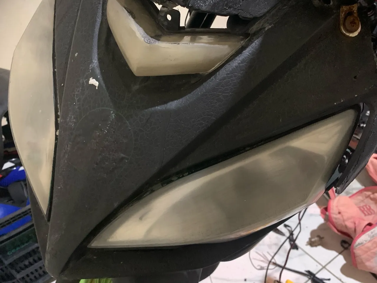Vendo peças moto yuang 150 c peneu 16 rodas
