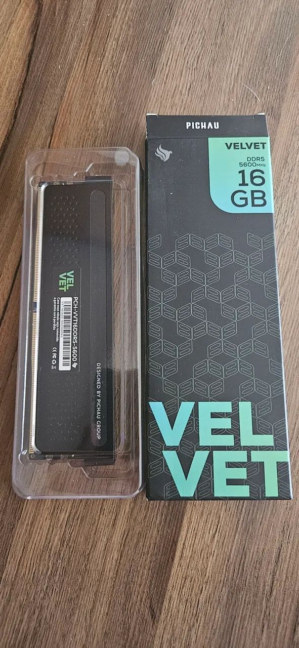 2x Memória RAM 2x VELVET DDR5 16GB 5600MHz - Nova - Foto 2
