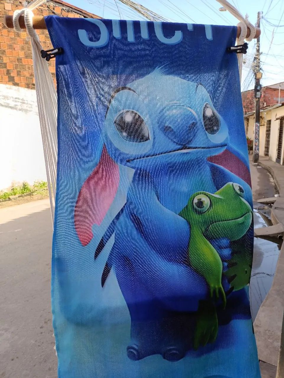 Toalha de Banho do Stitch