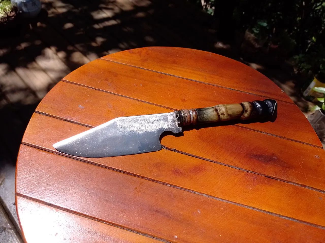 Faca artesanal pequena 