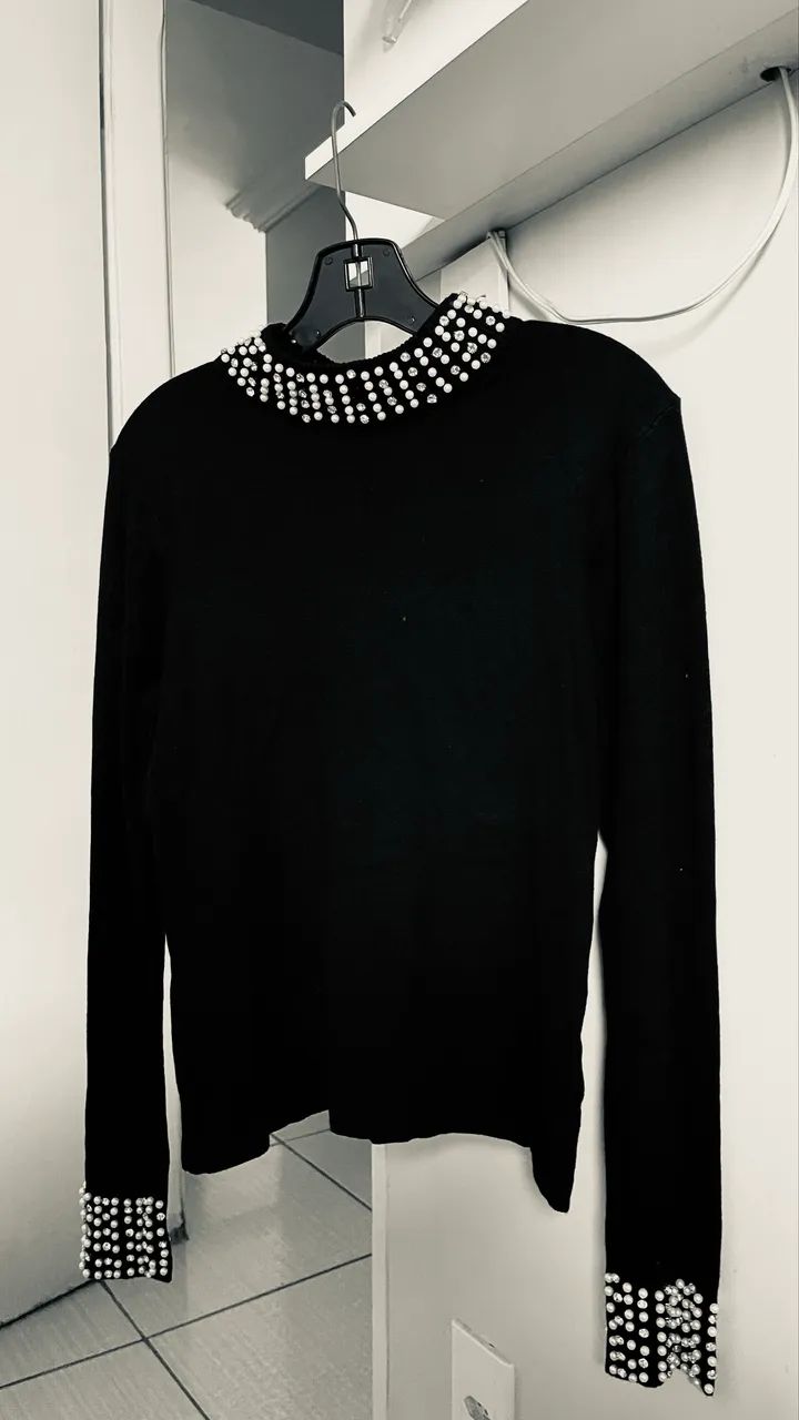 Blusa preta  - Foto 5