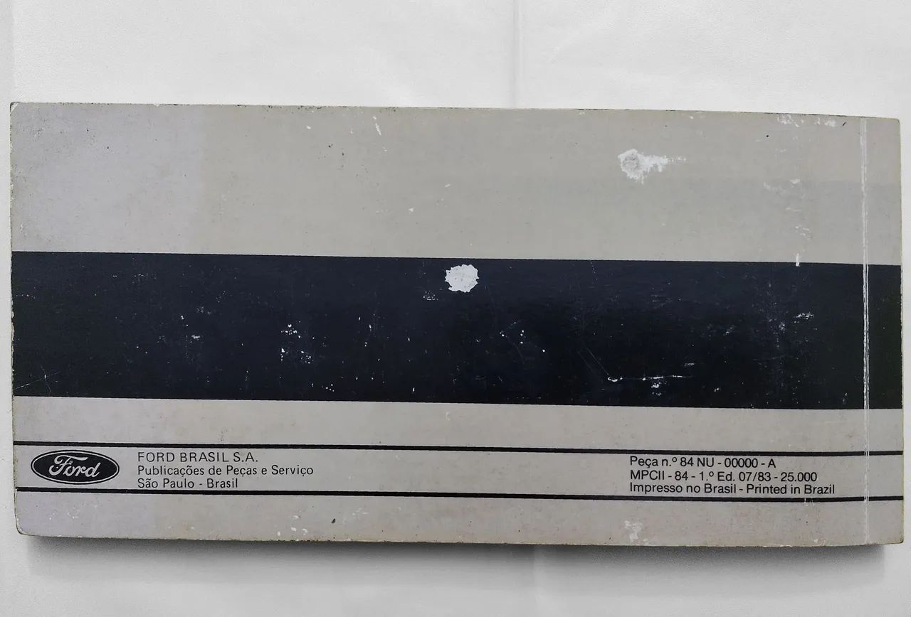 Manual Original Do Corcel II Ano 1983. - Foto 2