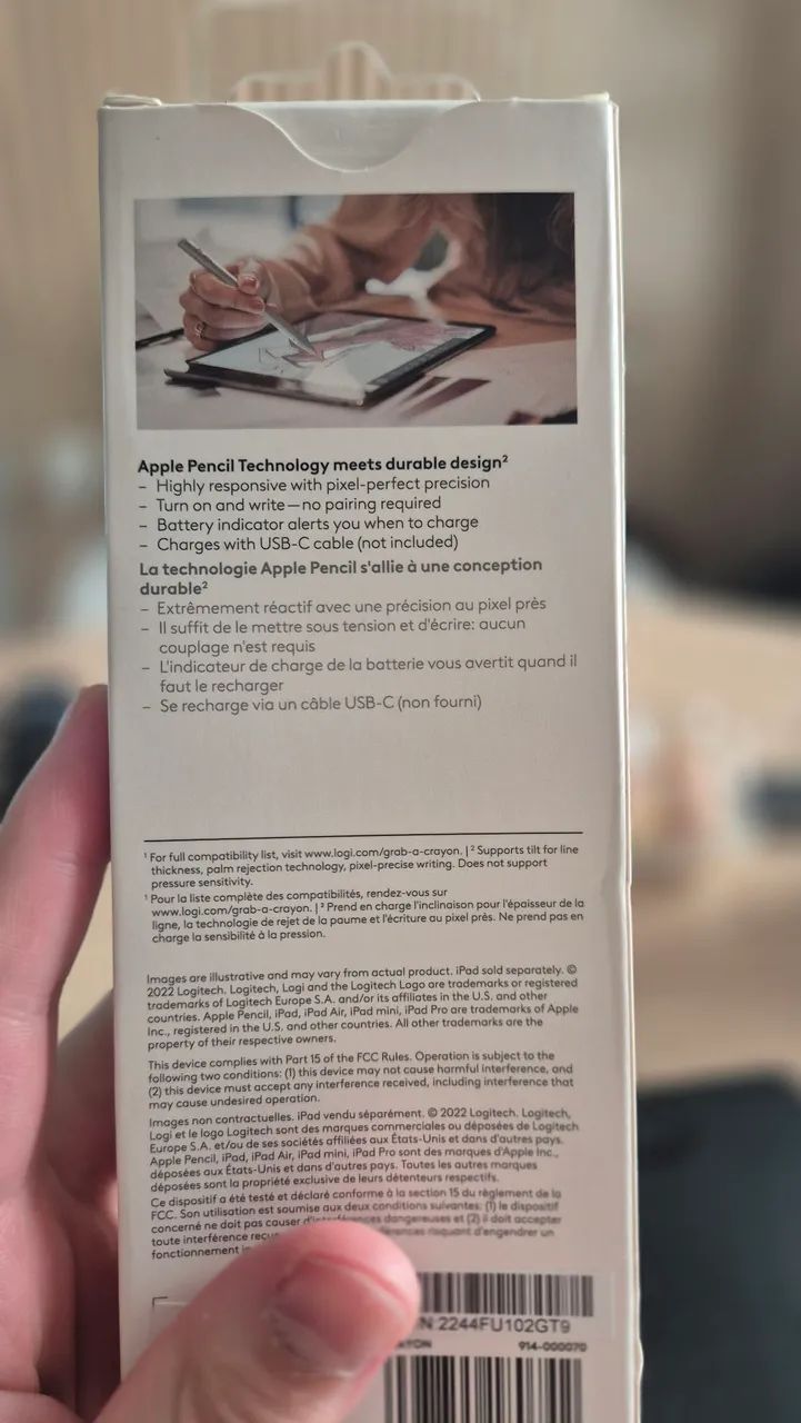 Logitech Crayon - Caneta Digital para iPad - Foto 2