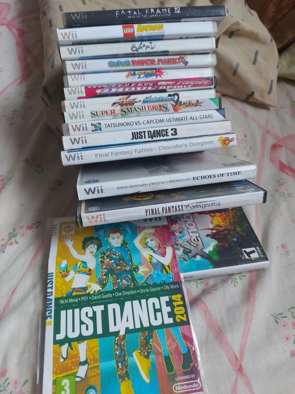 Jogos gravados de Nintendo Wii