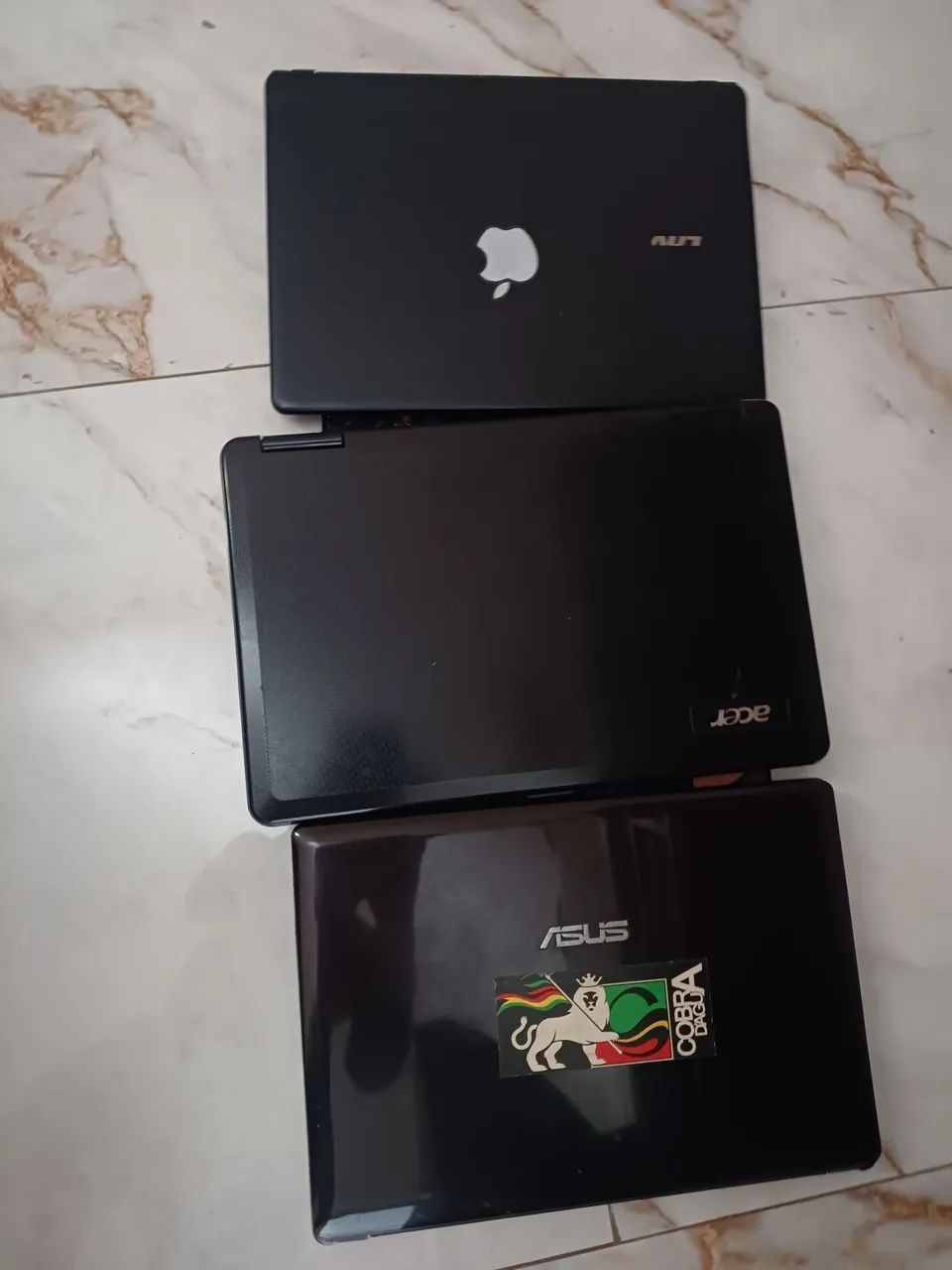3 Notebooks - Acer, Asus e Apple