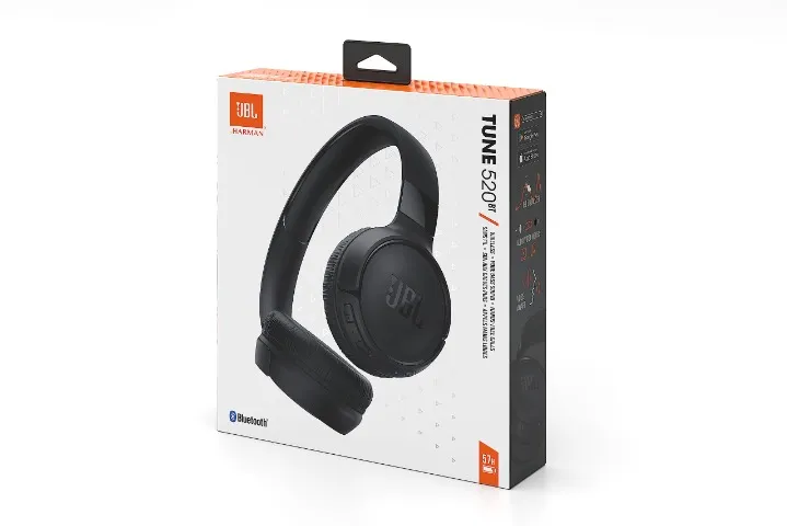 Fone de Ouvido JBL On ear - Tune 520BT - Preto