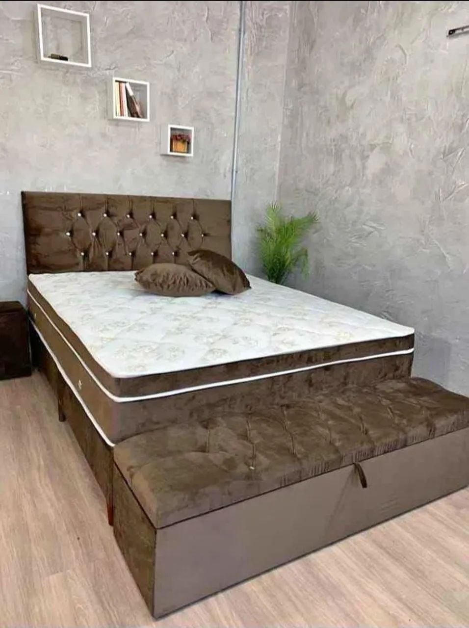 Cama Box Queen Completa , direto da fábrica!