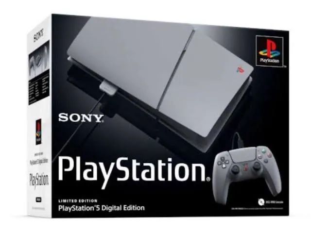 Sony PlayStation 5 slim Digital - edição 30 aniversário  - Foto 5