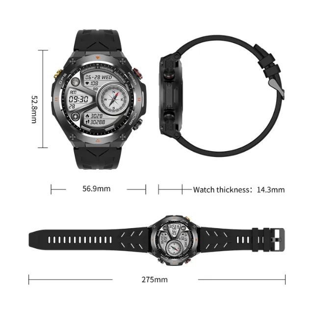 Smartwatch Colmi V75 Com GPS Strava Bússola Ios Android - Foto 5