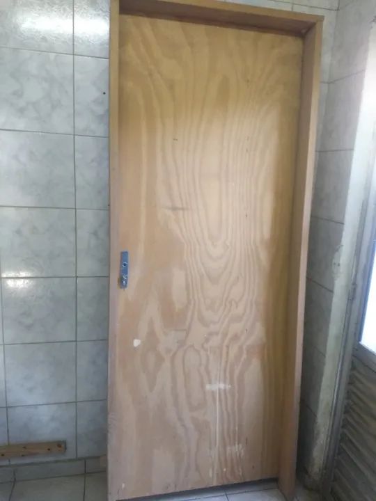 Porta de madeira lisa 80cm - Foto 3
