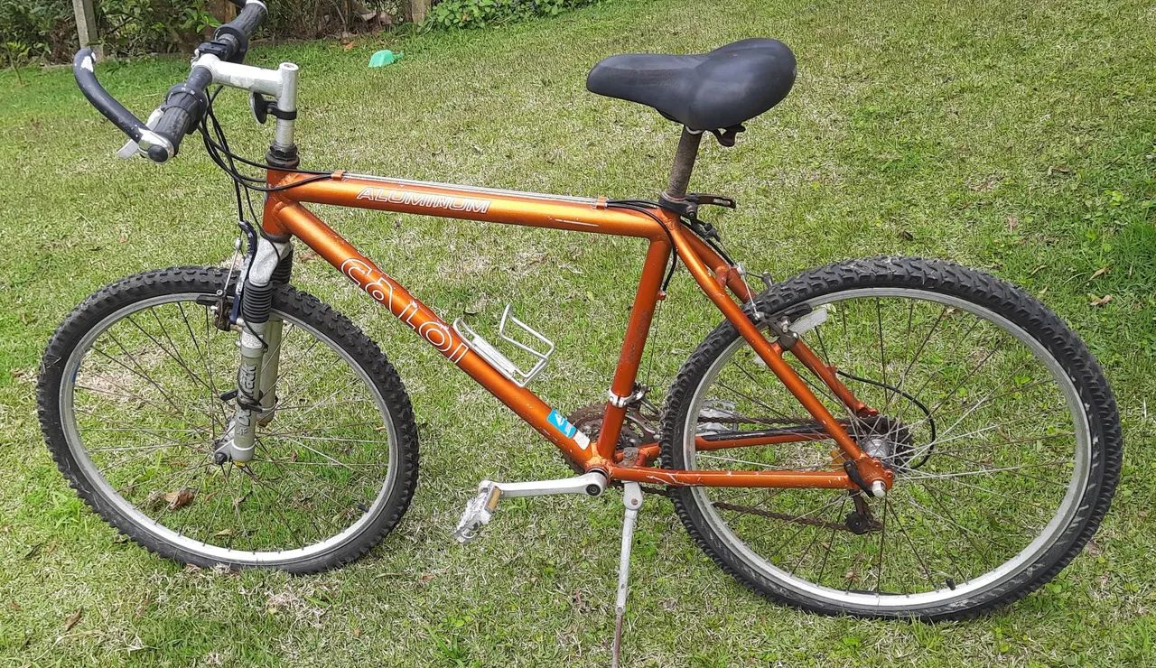 Bicicleta Caloi aluminium elite anos 90