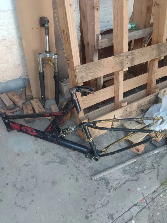 Quadro de bicicleta aro 26